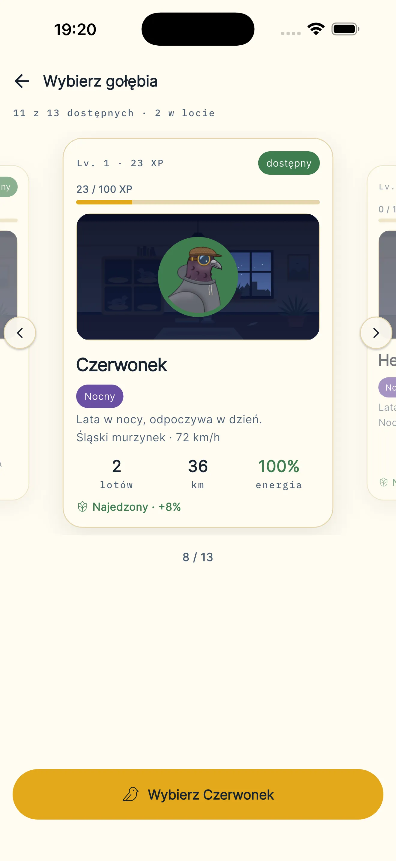 Wybōr gołymbia przed wysyłkōm: typ, chyżość i energijŏ