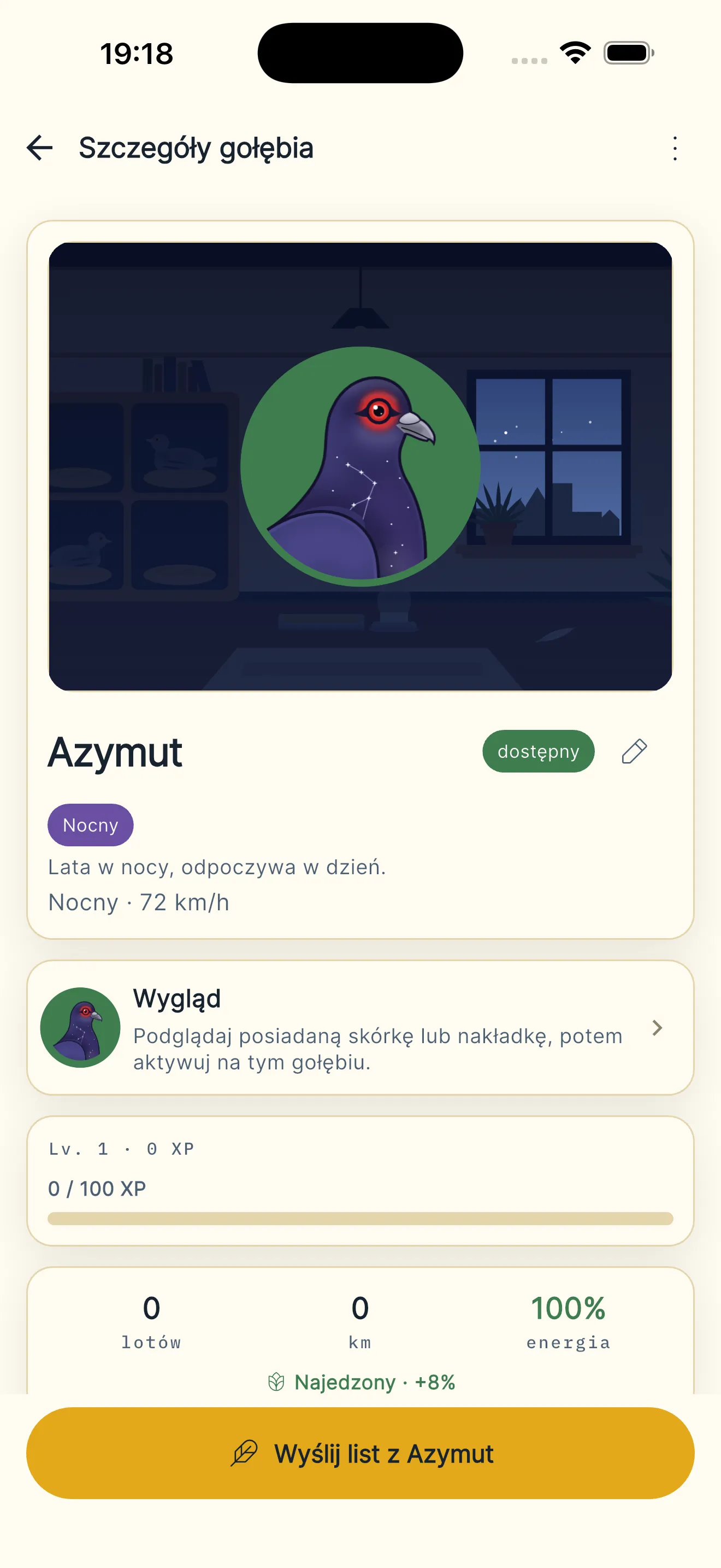 Szczegōły gołymbia: wyglōnd, poziōm i wysyłka listu